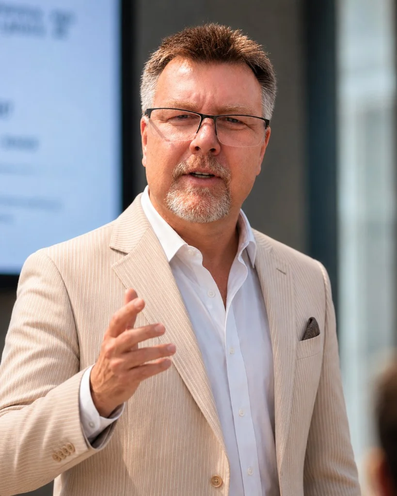 Mark Stepp speaking at a live Workflow Secrets event