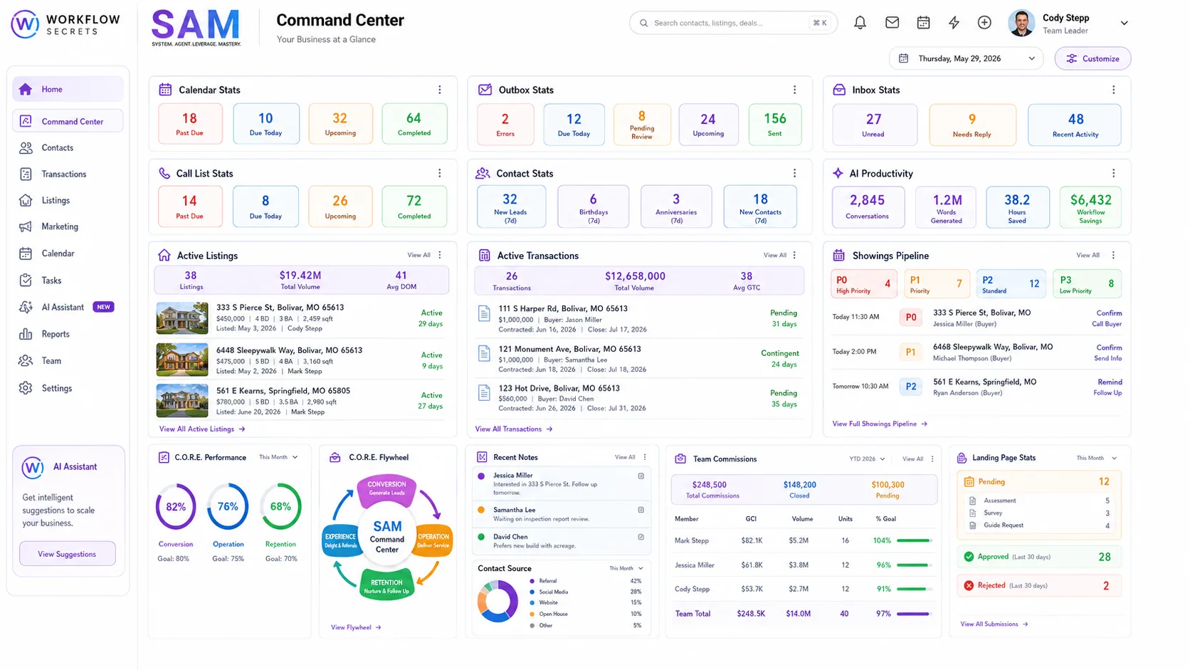 Command center