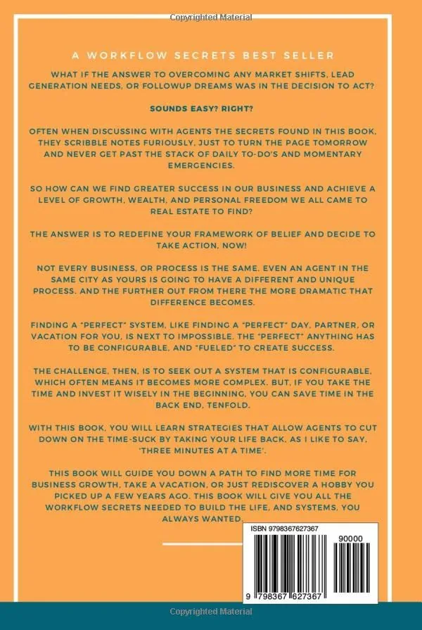 Our Best Workflow Secrets — back cover